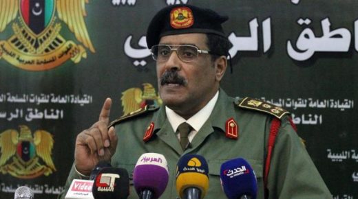المسماري: الجيش الليبي أحبط هجوما استهدف قاعدة الوطية