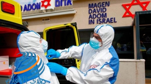 الصحة الإسرائيلية: 204 وفيات و15555 إصابة بفيروس كورونا