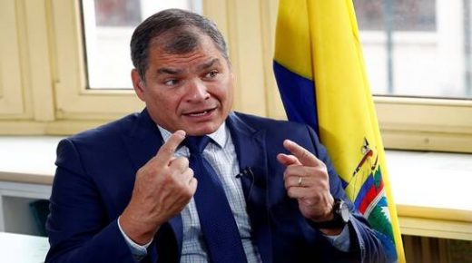 حكم غيابي في الإكوادور بسجن الرئيس السابق للبلاد رافاييل كوريا بتهم فساد
