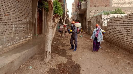عزل قرية مصرية جديدة بعد إصابات بكورونا