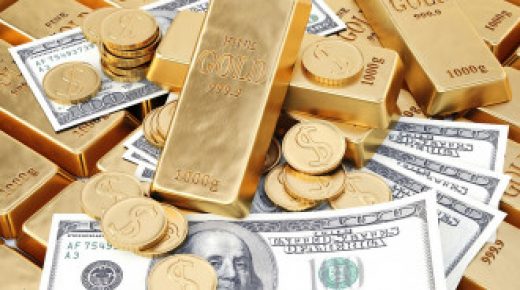 الذهب يهبط وكفة الدولار القوي ترجح أمام مشتريات بحثا عن ملاذ آمن