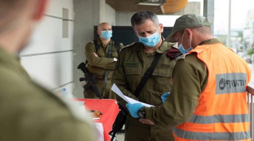 الجيش الاسرائيلي يطلب رسميا تولي الازمة