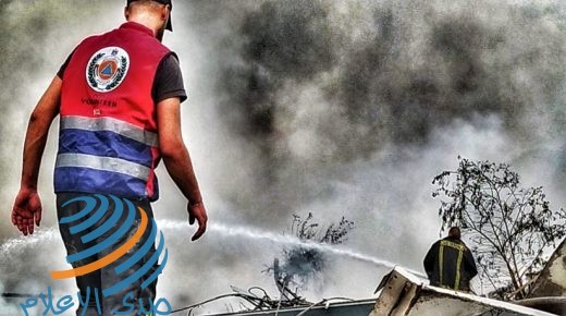 الدفاع المدني يتعامل مع 77 حادث إطفاء وإنقاذ