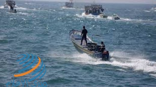 الاحتلال يطلق النار على صيادين في بحر غزة