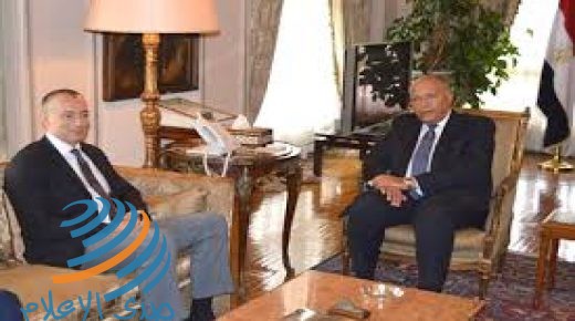 وزير الخارجية المصري يبحث مع ملادينوف التحركات الدولية المقبلة المتعلقة بالوضع في فلسطين