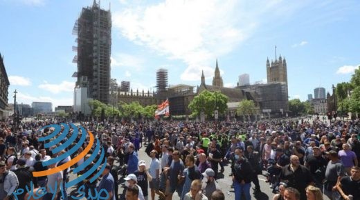 مظاهرات لندن: اعتقال أكثر من مئة متظاهر بعد مصادمات عنيفة مع الشرطة