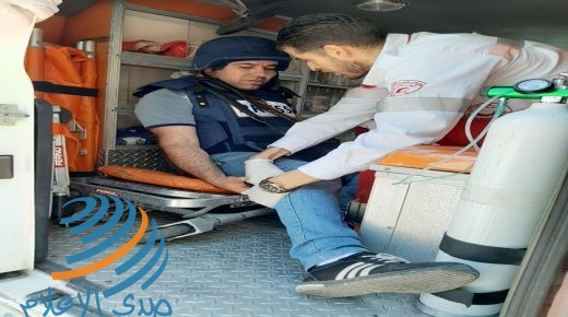 إصابة 5 مواطنين بينهم 3 صحفيين برصاص الاحتلال خلال مسيرة كفر قدوم الأسبوعية