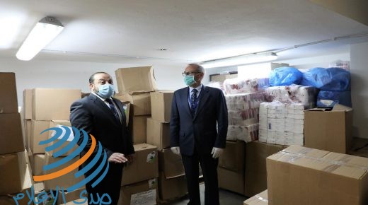 النيابة العامة تتسلم لوازم طبية وقائية من بعثة الشرطة الأوروبية
