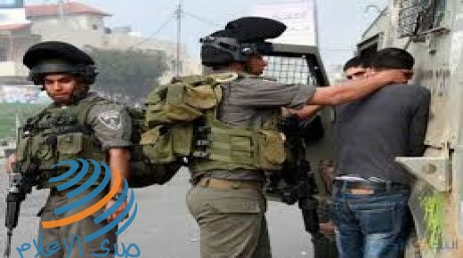 قوات الاحتلال تعتقل خمسة شبان من نابلس