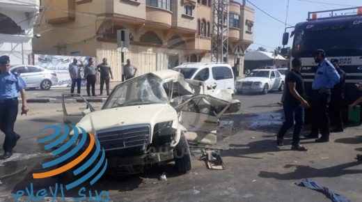 مصرع مواطن واصابة آخرين في حادثي سير منفصلين بغزة