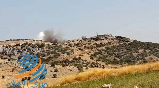 قوات الاحتلال تطلق 14 قذيفة قرب مزرعة بسطرة في مزارع شبعا المحتلة جنوب لبنان