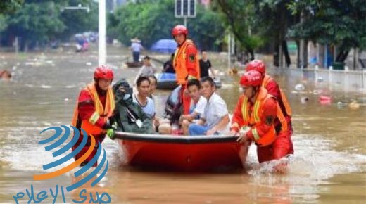 مصرع 5 أشخاص ومفقود بسبب الأمطار الغزيرة وسط الصين