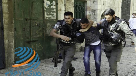 الاحتلال يعتقل سبعة مواطنين من الضفة