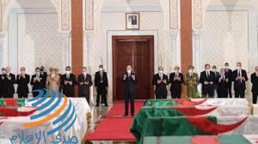 الرئيس الجزائري يزور مقام الشهيد ويضع إكليلا من الزهور بمناسبة عيد الاستقلال