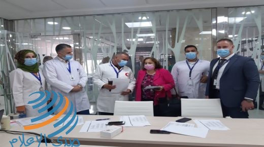 وزيرة الصحة تتفقد سير العمل في مديرية صحة رام الله