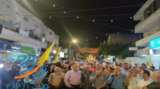 فتح إقليم سلفيت: مسيرة جماهيرية تنديداً باتفاق الإمارات واسرائيل