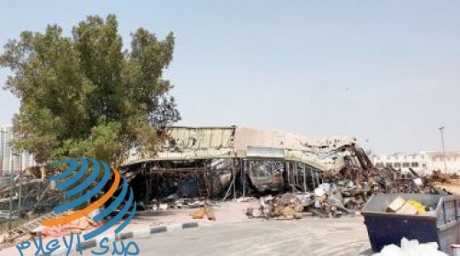 الإمارات: 125 محلاً تجارياً تضرر بالكامل في حريق سوق عجمان