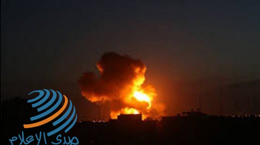 (محدث) إصابة مواطن في قصف لطيران الاحتلال على قطاع غزة