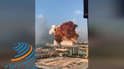 (محدث) عشرات الإصابات وأضرار هائلة جراء انفجار كبير في مرفأ بيروت