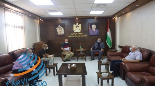 توقيع إتفاقية تحت رعاية المحافظ أبو بكر لصيانة مركز الحجر الصحي بمخيم طولكرم