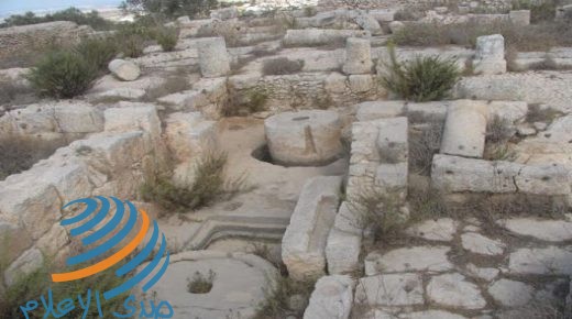 الاحتلال يستولي على خربة “دير سمعان” الأثرية غرب سلفيت