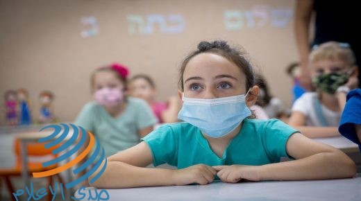 Young Israeli students on their first day back at school, at Gabrieli school, in Tel Aviv. September 01, 2020. Photo by Miriam Alster/Flash90 *** Local Caption *** פתיחת שנת הלימודים בית ספר
לימודים
לימוד
מסיכות
מסכה
קורונה