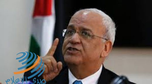 عريقات يطلع القائم باعمال سفير سلطنة عمان على آخر مستجدات الوضع الفلسطيني