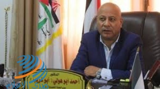 أبو هولي يدعو “الأونروا” لعمل خطة سريعة لمواجهة فيروس “كورونا”