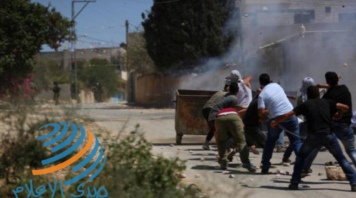 إصابة اربعة شبان برصاص الاحتلال والعشرات بالاختناق في كفر قدوم
