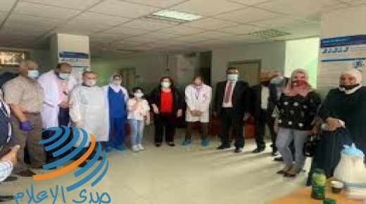 قلقيلية: وزيرة الصحة تفتتح مستشفى عمر القاسم لعلاج مصابي كورونا