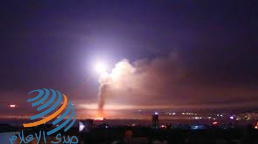 طائرات حربية إسرائيلية تستهدف مطار “التيفور” بريف حمص