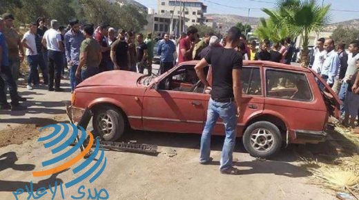 مصرع شخص وإصابة 3 آخرين بحادث سير ذاتي في جنين