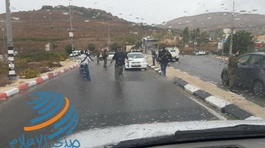 الاحتلال يطلق النار على مركبة قرب حوارة جنوب نابلس
