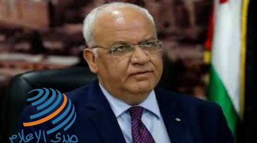 الرئيس يتلقى برقية تعزية من القائم بأعمال سفارة سلطنة عمان لدى فلسطين بوفاة عريقات