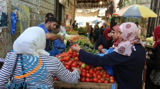 الاحصاء: الخضار تقفز بمؤشر أسعار المستهلك 0.52% الشهر الماضي