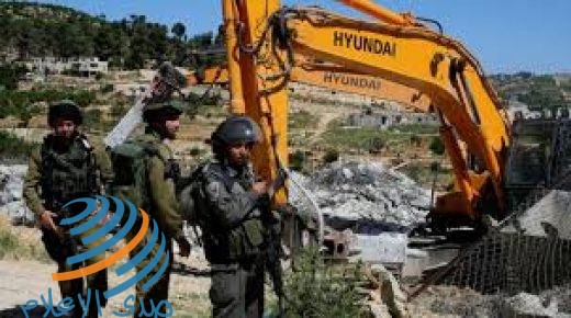 بيت لحم: الاحتلال يخطر بوقف البناء في منزل قيد الإنشاء