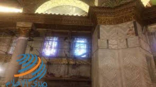 الأردن يعلن استئناف عملية الإعمار في المسجد الأقصى المبارك