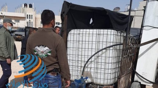 ضبط محطة محروقات متنقلة غير قانونية في يطا