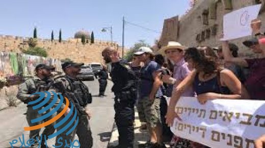 القدس: وقفة احتجاجية ضد الاستيطان في سلوان