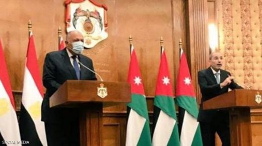 مصر والأردن تؤكدان العمل لإيجاد أفق سياسي يحقق السلام الشامل