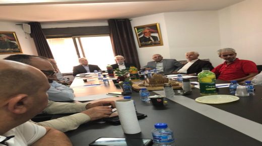 المحيسن والرفاعي وقيادة التعبئة ومفوضية الأقاليم الخارجية في زيارة لإقليم القدس