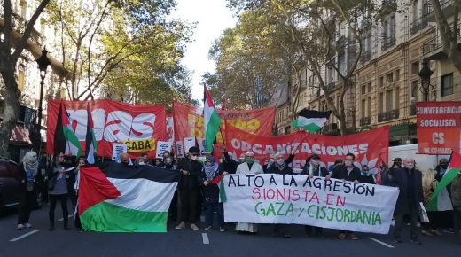 مسيرات ووقفات في الأرجنتين والبرازيل تضامنا مع شعبنا وتنديدا بالعدوان الإسرائيلي