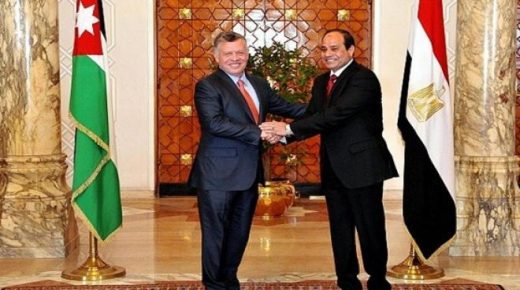 اتفاق مصر والأردن على دعم القيادة الفلسطينية وجهود الإعمار وتثبيت التهدئة