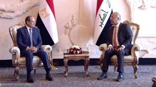السيسي يصل العراق للمشاركة في القمة الثلاثية بين مصر والعراق والاردن