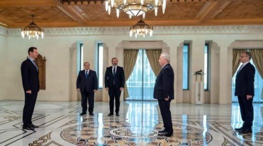 الرئيس السوري يتقبل أوراق اعتماد السفير سمير الرفاعي