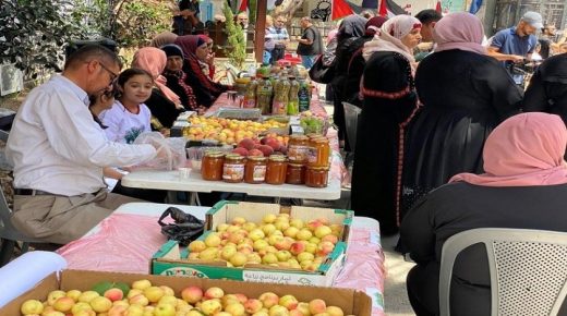 افتتاح سوق المزارعين الوطني في بيت لحم دعما للمنتجات الوطنية