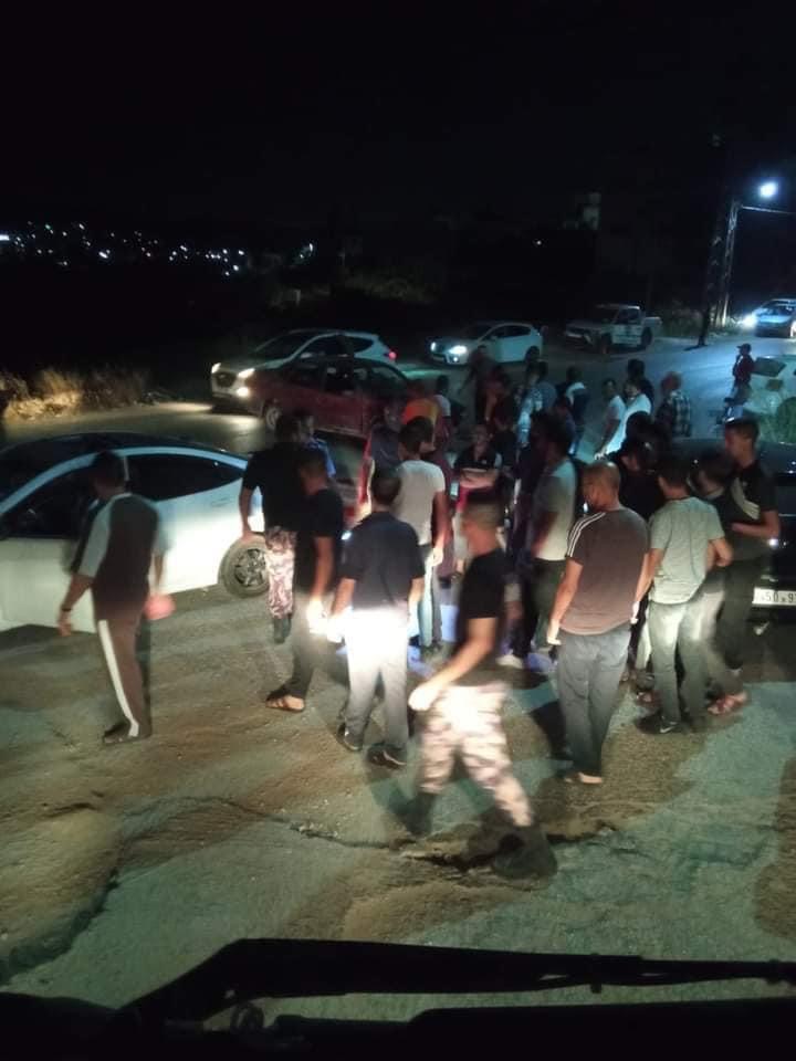 إصابة 5 مواطنين بحادث سير شرق رام الله