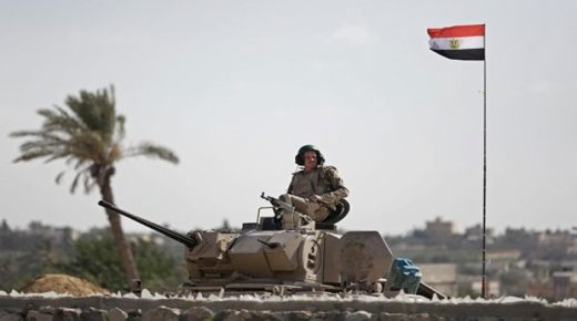 الجيش المصري يقضي على 13 مسلحا في سيناء