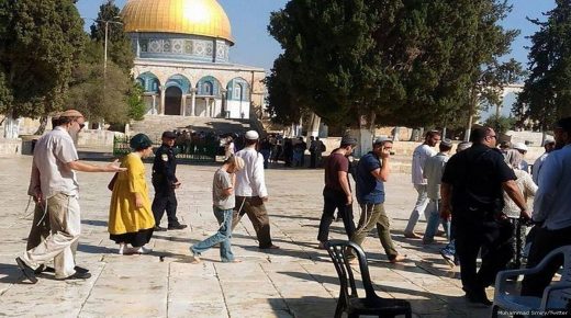 626 مستوطنا يقتحمون “الأقصى” والاحتلال يحول باحاته إلى ثكنة عسكرية