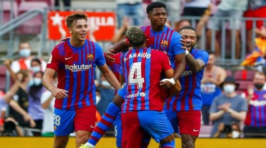 برشلونة يعود إلى مسار الانتصارات